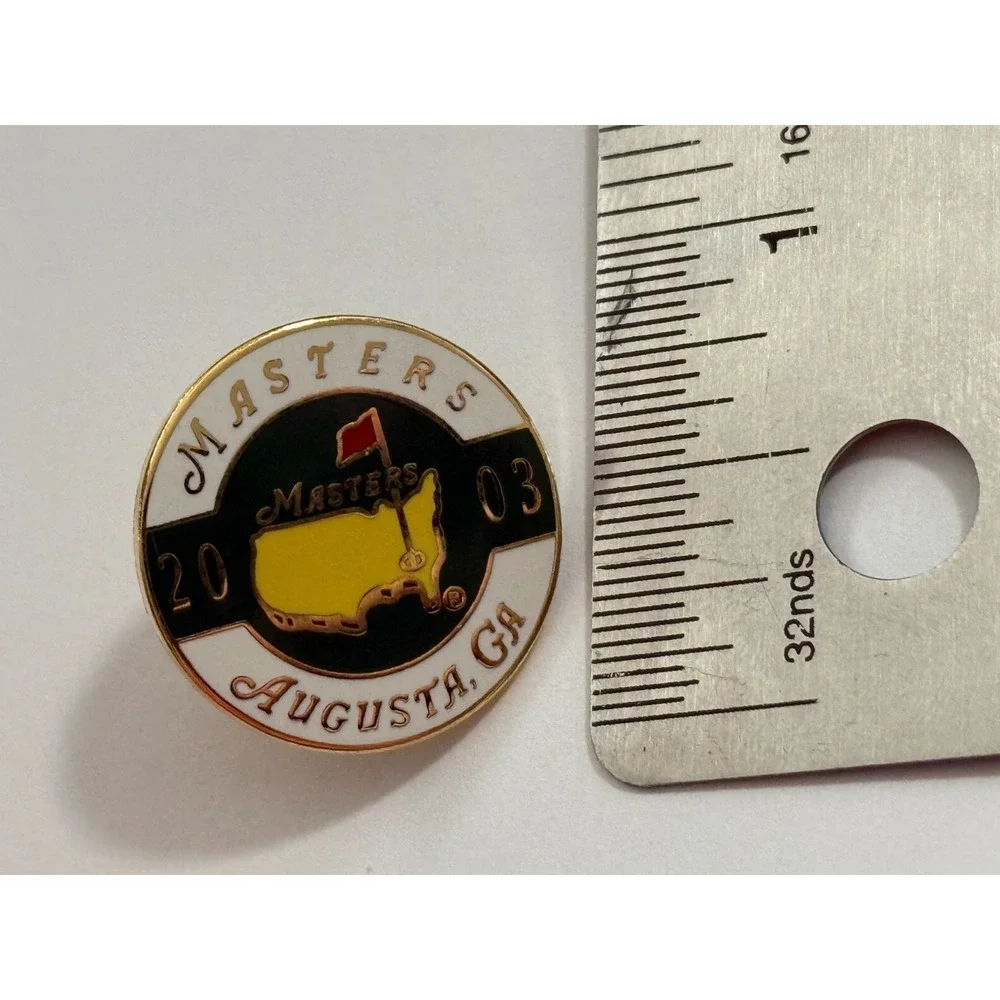 Vintage New 2003 Masters Tournament Golf Ball Marker --AUGUSTA GEORGIA Authentic